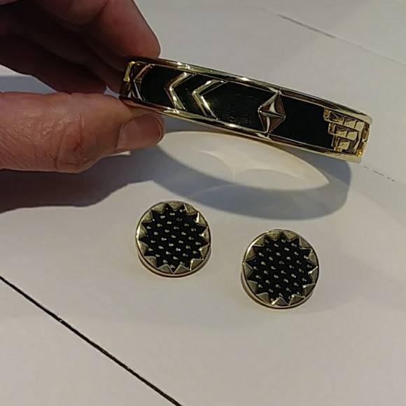 House of Harlow 1960 Jewelry - House of Harlow Earrings & Bangle